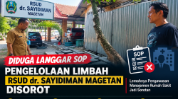 Bak Penampungan Limbah Kantin di RSUD Sayidiman Enam Bulan Tak Dibersihkan, SOP dan Pengawasan Manajemen Dipertanyakan