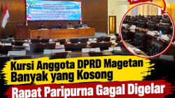 Banyak Anggota DPRD Magetan Tak Hadir saat Rapat, Paripurna Pengambilan Keputusan Raperda Gagal Digelar