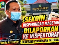 Sekda Magetan Ungkap Tindak Lanjut Laporan terhadap Sekdin Disperindag : “Pembinaan Internal”